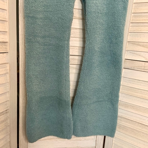 Art Class Target Teal Blue Sherpa Fleece Fit and Flare Mid Rise Lounge Pants - Picture 5 of 8